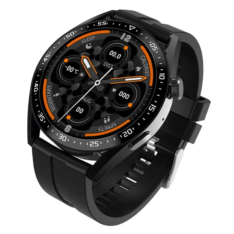 Hw3pro NFC Smartwatch Actividad Impermeable Rastreador Sports 24 h Monitoreo de Presión Arterial Monitoreo Inteligente - Negro