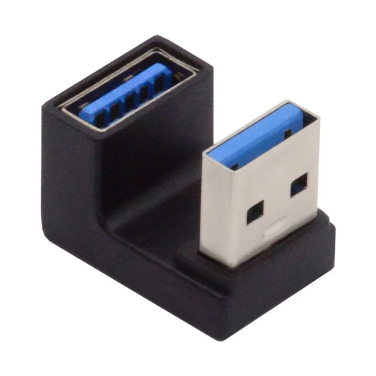 U3-018-OS 10Gbps USB3.0 Male to Female Extension Power Data Transfer Adapter U Shape Connector
