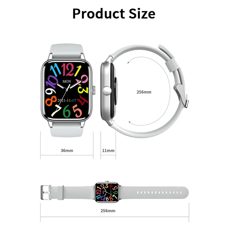 TW2 1,8 inch Scherm Smartwatch met NFC-functie IP67 Waterdichte Fitnessarmband Multifunctionele Gezondheidswatch met Hartslagmeting - Roze