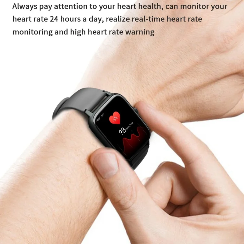 TW2 1,8 inch Scherm Smartwatch met NFC-functie IP67 Waterdichte Fitnessarmband Multifunctionele Gezondheidswatch met Hartslagmeting - Roze