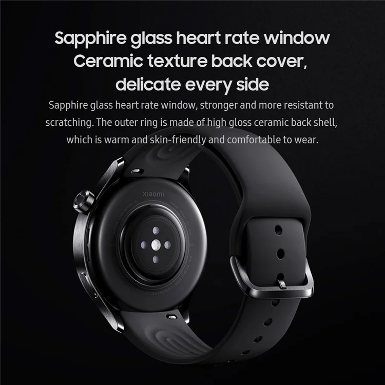 XIAOMI Watch S1 Pro M2134W1 1.47 inch Smart Watch Waterproof Fitness Bracelet with Heart Rate, Sleep Monitoring - Black