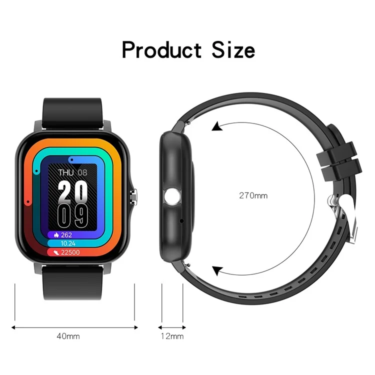 GT20 Smart Watch 1,69 Дюйма с Высоким Определением - Розовый