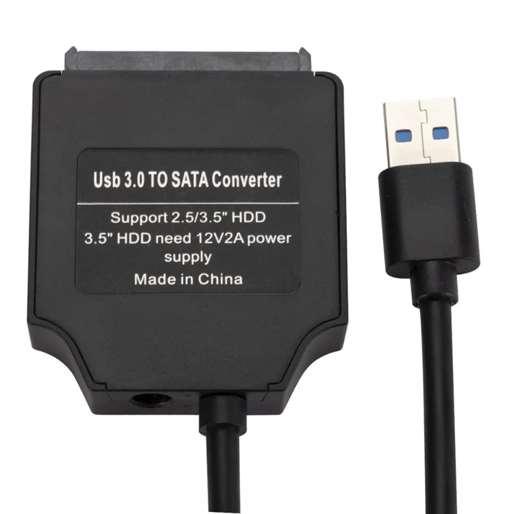 3,5 '' HDD SATA Vers USB Câble USB 3,0 à 2,5 '' 'câble Convertisseur de Disque Dur Externe Externe SATA