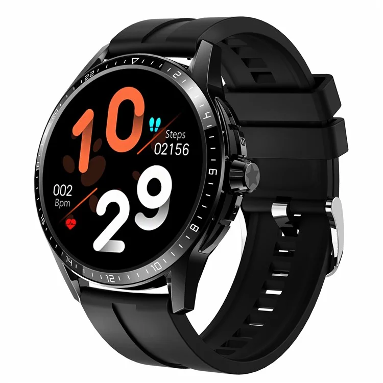 GT4 Pro 1.47 "smart Watch HD Bluetooth Rufe Wasserdichtes Sportarmband Unterstützung Herzfrequenz Blutsauerstoffüberwachung - Schwarz