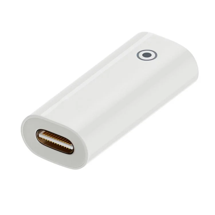 Адаптер-конвертер USB-C Type-C Female в 8-контактный Female Stylus Pen для зарядки Apple Pencil