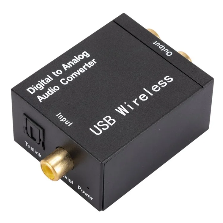 Digitaler zu analoger Audio-Konverter-Adapter, Audio-Decoder mit Bluetooth-Empfangsfunktion