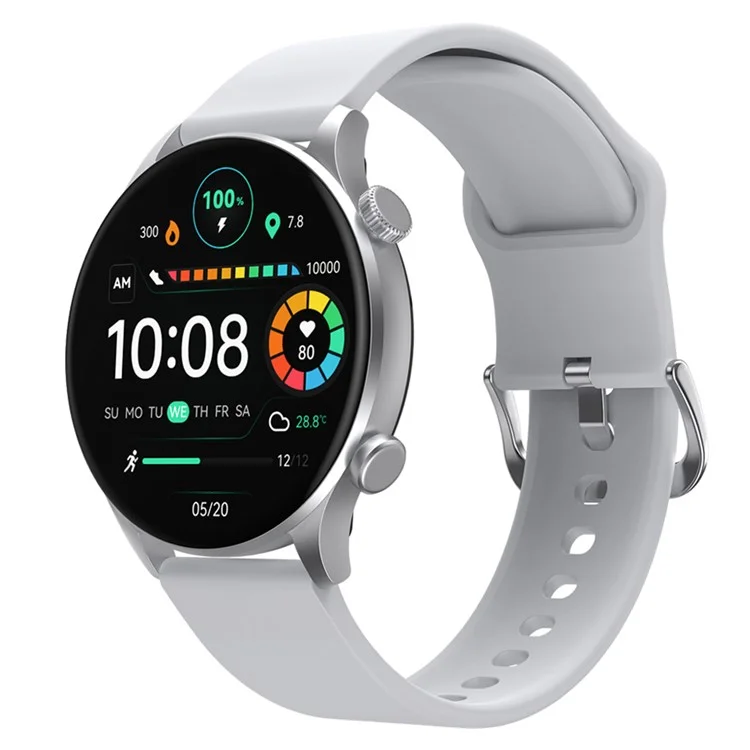 Haylou RT3 LS16 Smart Watch Waterproof Bluetooth Calls 1.43 '' HD Screen Health Status Sports Tracker Monitor Smart Wristband - Bianca