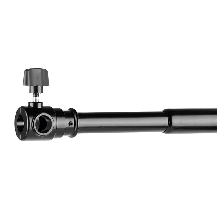Barre de support de fond de photographie pliable en alliage d'aluminium de 2 m