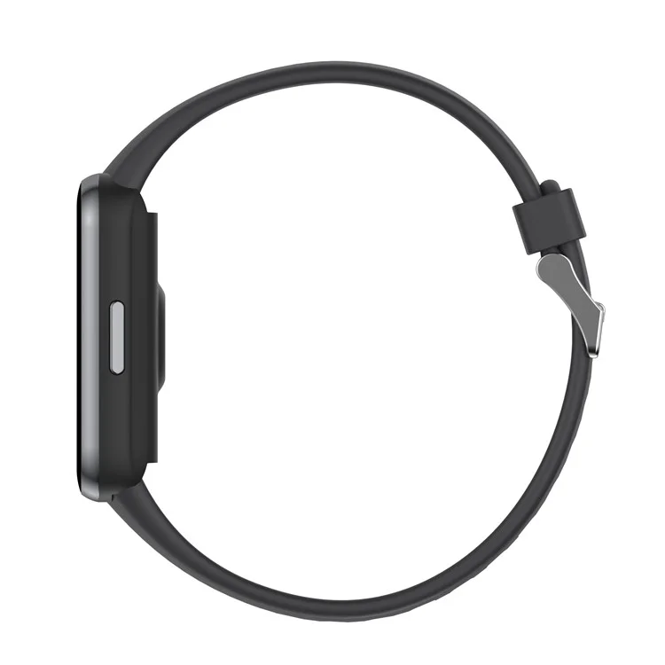 H98 HD 1,47 "touchscreen Smart Bracelet Water Resistant Health Monitoring Fitness Watch Mit TPU -gurt - Schwarz
