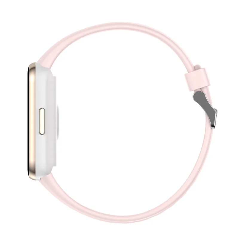 H98 HD 1,47 "bracelet à Écran Tactile Smart Bracelet Résistant à la Santé Affirmant de la Surveillance de la Santé Avec Sangle TPU - Rose