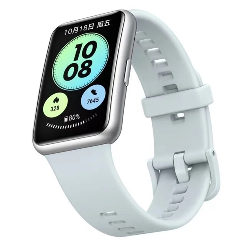HUAWEI WATCH FIT new 1.64" AMOLED Smart Watch 5ATM Waterproof Monitoring Fitness Bracelet - Azul