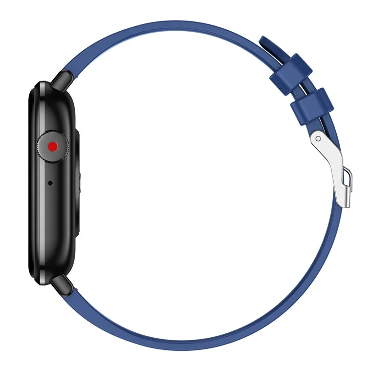 M2 1,96 Zoll HD -bildschirm Smart Watch Bluetooth Call Sports Armband Mit Temperaturherzfrequenzüberwachung - Blau