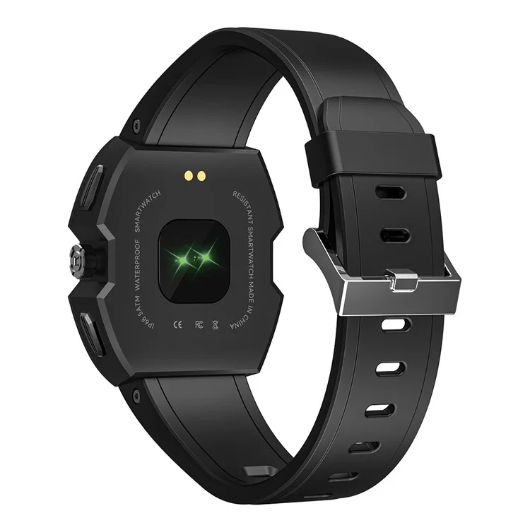 Rogbid Mille 1.91 "ips Bluetooth Smart Watch Appel Answer Answer Watch Fitness Tracker Avec Moniteur de Fréquence Cardiaque, Suivi de L'oxygène Sanguin - or