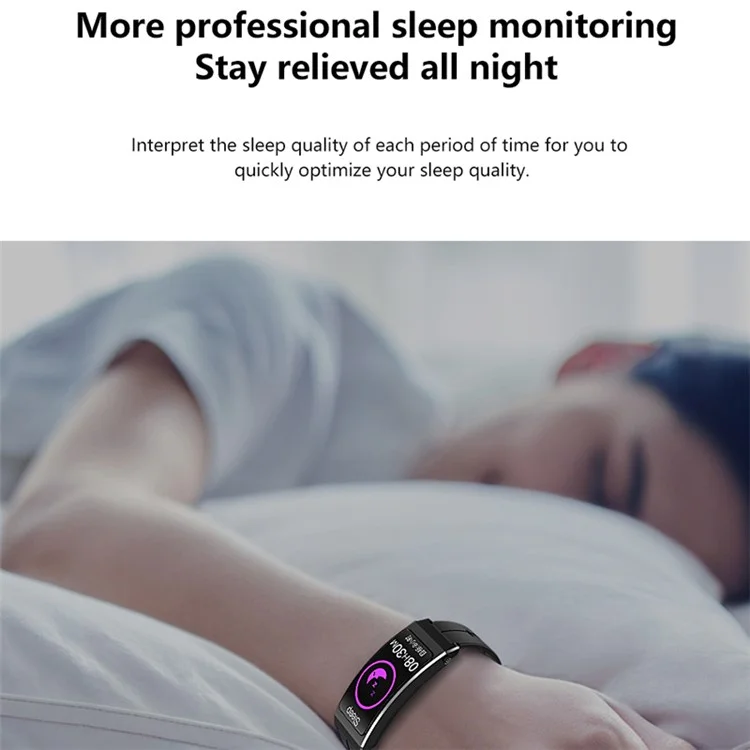 K13S 1,14 Zoll 2-in-1 Headset Smart Watch Lebenswasserdicht Bluetooth-Anrufe Sportarmband mit Stahlarmband - Gold