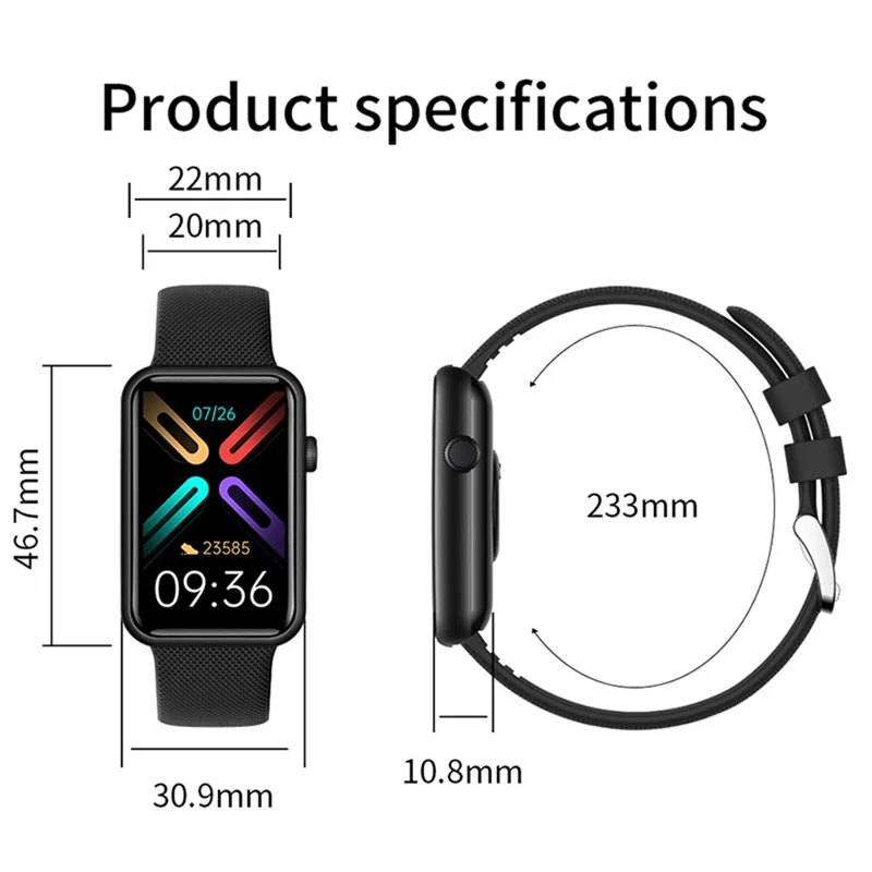 HT5pro 1.57" HD Pantalla Táctil Completa Reloj Inteligente Caja de Aleación de Aluminio Bluetooth Altavoz Eléctrico Pulsera - Verde