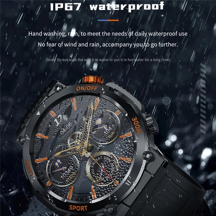 HT17 Smart Watch 1.46 "hd -экрана - Апельсин