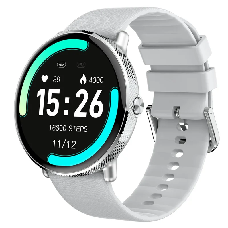S61 1.43-inch AMOLED Screen Women Smart Watch Heart Rate Monitoring Bluetooth-compatible Calling Waterproof Smart Bracelet - Silver