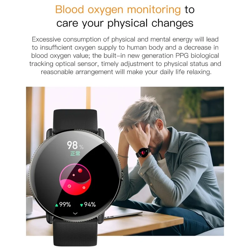 S61 1.43-inch AMOLED Screen Women Smart Watch Heart Rate Monitoring Bluetooth-compatible Calling Waterproof Smart Bracelet - Silver