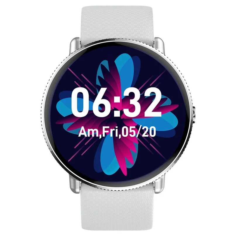 S61 1.43-inch AMOLED Screen Women Smart Watch Heart Rate Monitoring Bluetooth-compatible Calling Waterproof Smart Bracelet - Silver