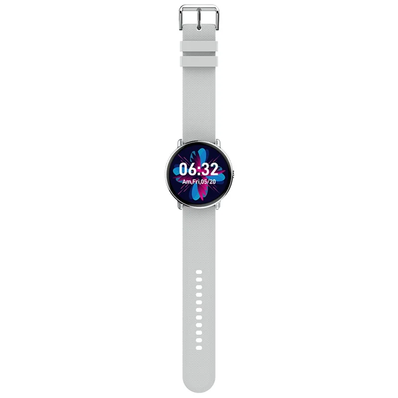 S61 1.43-inch AMOLED Screen Women Smart Watch Heart Rate Monitoring Bluetooth-compatible Calling Waterproof Smart Bracelet - Silver
