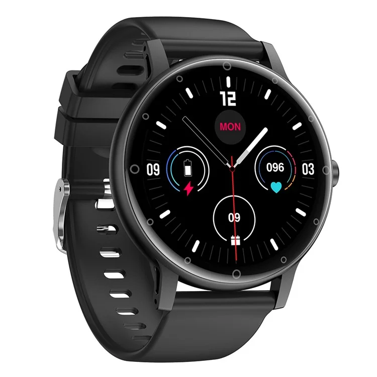 S88 Bluetooth Call Health Monitoramento Smart Watch Watch Tracker de Fitness de Fitness de Modo Múltiplo Smartwatch - Preto