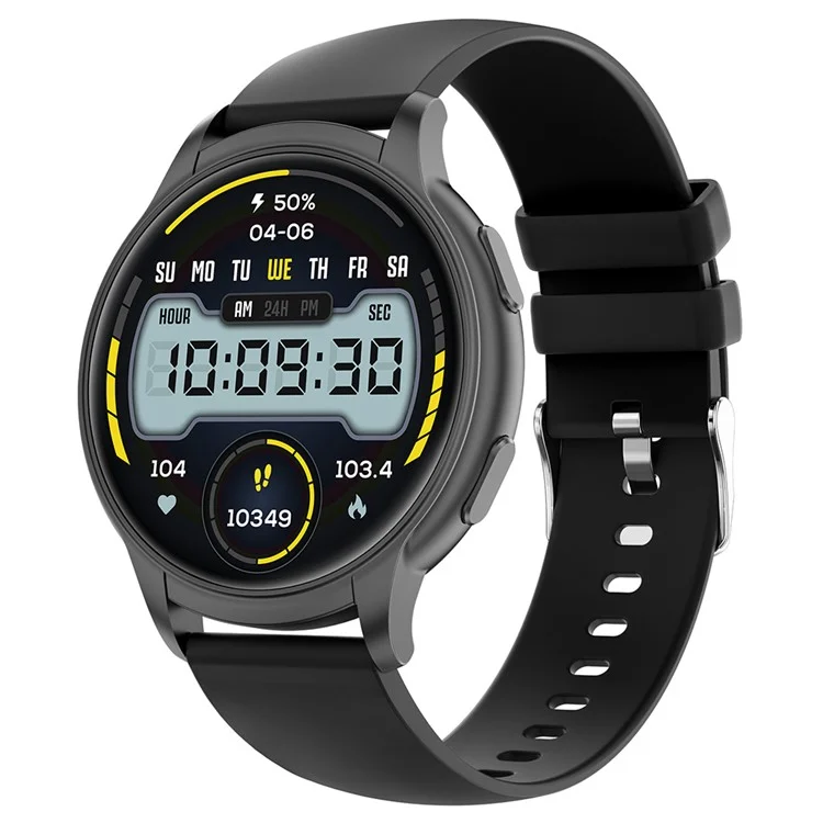 P2 Super Women Fitness Tracker Tracker Monitor Smoning Smart Watch с Bluetooth Call - Черный