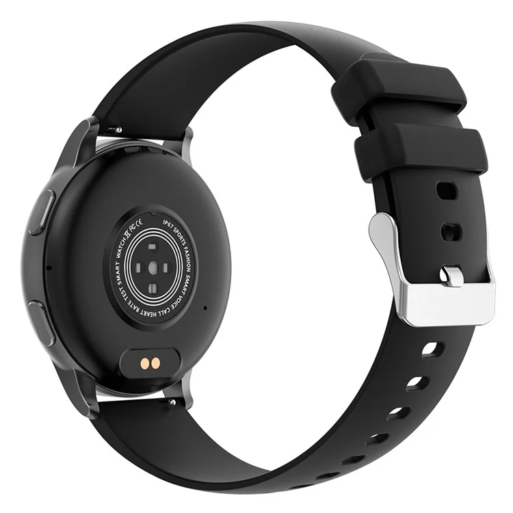 P2 Super Women Fitness Tracker Tracker Monitor Smoning Smart Watch с Bluetooth Call - Черный