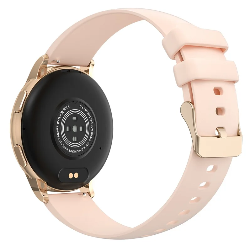 P2 Super Women Fitness Tracker Heart Rate Monitor Pedometer Smart Watch with Bluetooth-compatible Call - Pink