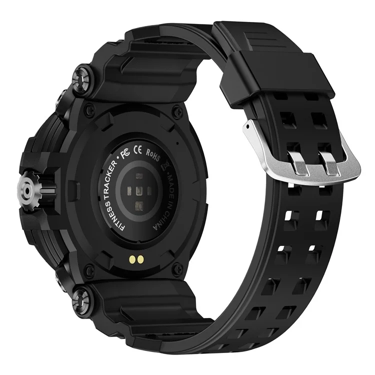 Relógio Inteligente à Prova d'Água IP68 T90 Rastreador de Fitness com Bluetooth Call Sports Watch Monitor de Frequência Cardíaca/Sono - Preto