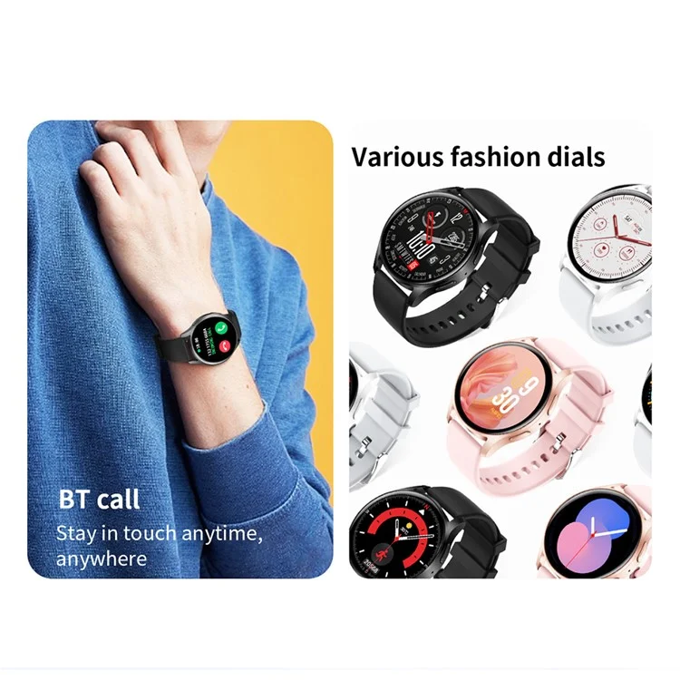 LX01 1.39" Smart Watch Bluetooth-compatible Call IP67 Waterproof Sports Watch Fitness Bracelet with Health Monitoring - Pink