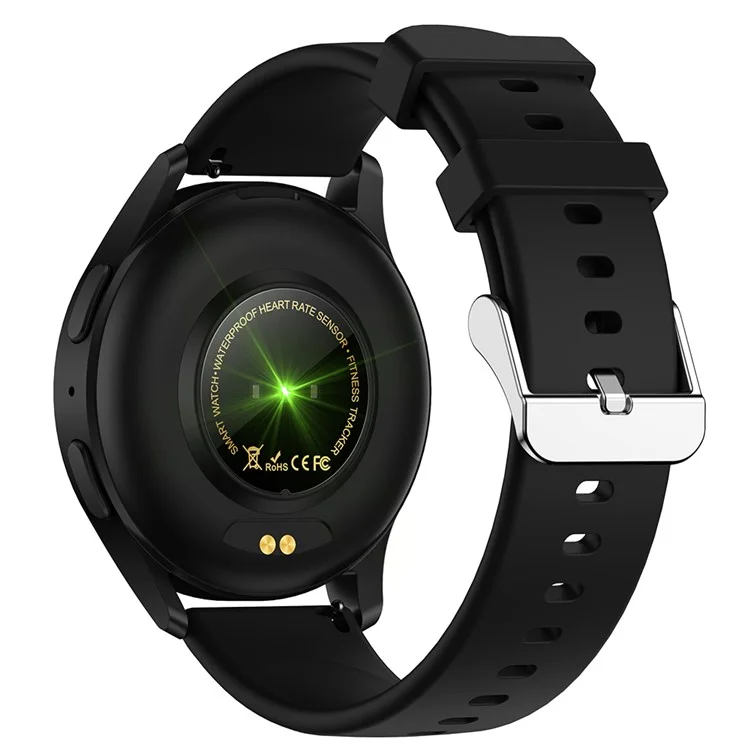LX01 1,39 Zoll Smart Watch Bluetooth Anruf IP67 Wasserdicht Sportuhr Fitness Armband mit Gesundheitsüberwachung - Schwarz