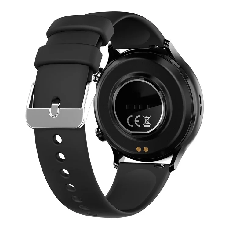 MX40 1.39 "bluetooth Smart Watch With Women Cycle, Frecuencia Cardíaca, Monitoreo de Presión Arterial Multi-Sport Smart Bracelet - Negro / Negro