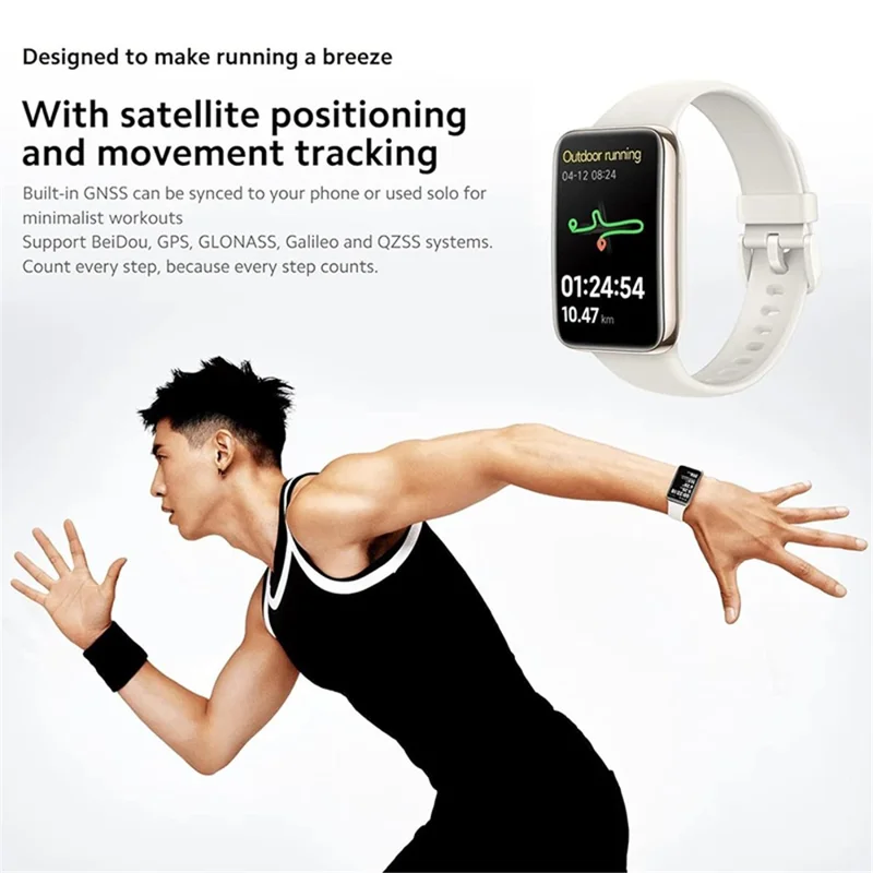 XIAOMI Smart Band 7 Pro Global Version 1.64" AMOLED Display 5ATM Waterproof Sports Watch - White