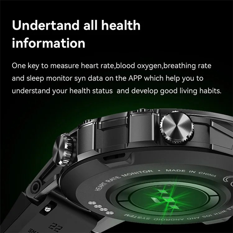 K52 Smartwatch con pantalla IPS de 1,39 pulgadas, monitor de frecuencia cardíaca, compatible con Bluetooth, conversación, larga duración de batería, pulsera deportiva - Naranja