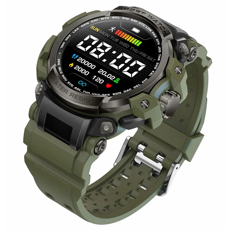 M16 1,39 Pouce Moniteur de Santé Tracker de Fitness IP68 IP68 Smart Smart Watch Smart - Vert