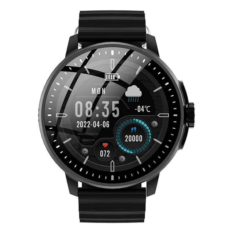 Bulk Purchasing S62 1.39-inch Round IPS Color Screen Smart Watch Bluetooth-compatible Call NFC Fitness Watch with AI Voice Assistant - Black