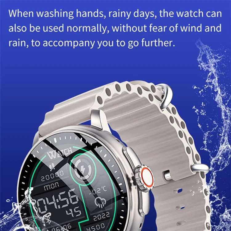 Bulk Purchasing S62 1.39-inch Round IPS Color Screen Smart Watch Bluetooth-compatible Call NFC Fitness Watch with AI Voice Assistant - Black