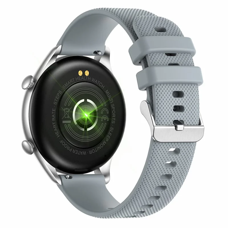 KT60 Braccialetto Fitness da 1,39 pollici con Chiamate Bluetooth, Assistente Vocale, Impermeabile - Argento