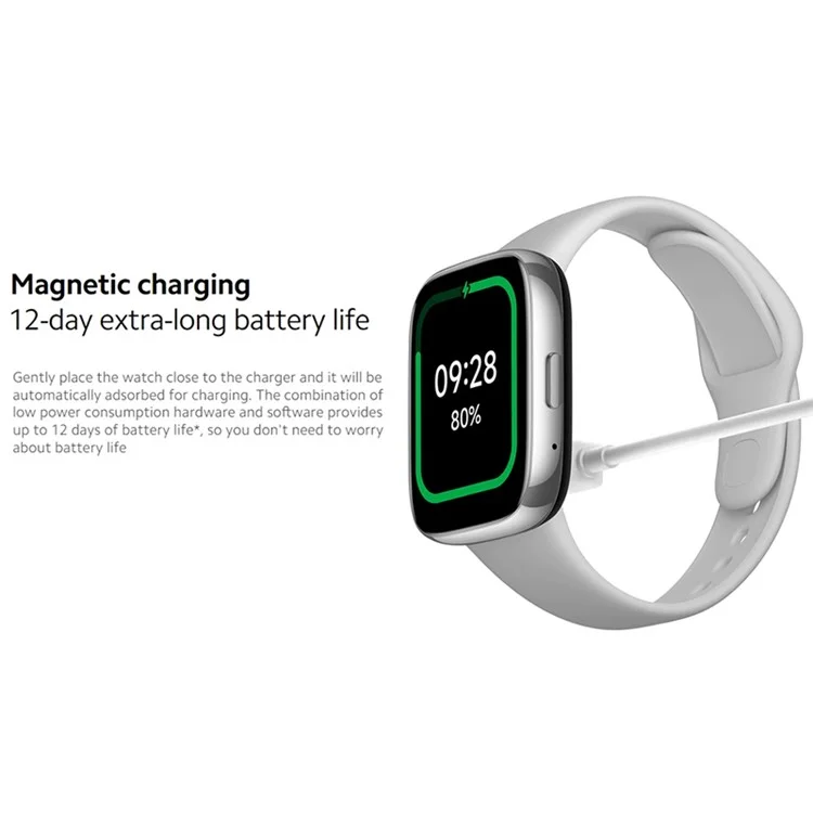 XIAOMI Redmi Watch 3 Lite M2309W1 1.83-дюймовый LCD-дисплей Умные часы 5ATM Водонепроницаемые Bluetooth Звонки Спортивный браслет - Черный
