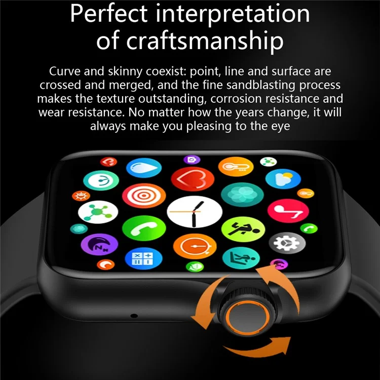 D07 1.7" Screen Women Smart Bracelet NFC Bluetooth-compatible Call Smart Watch Support Split Screen, Password Protection - Silver