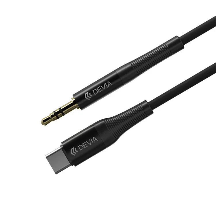 DEVIA Ipure Series 1m Type-C to 3.5mm Audio Cable Aluminum Alloy+TPE AUX Cord