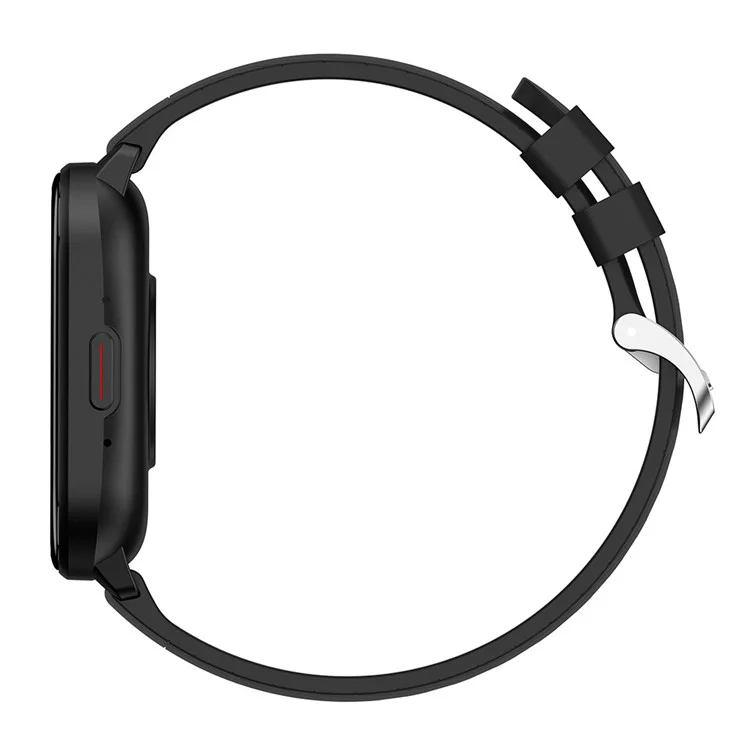 ZL99J 2,01 Zoll Quadrat-HD-Touchscreen-Sportuhr mit Herzfrequenzmonitor, Bluetooth-Anruf, Smartwatch - Schwarz
