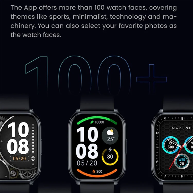 HAYLOU Watch 2 Pro 1.85-Inch Square Screen Multi-Sport Mode Smart Watch - Silver