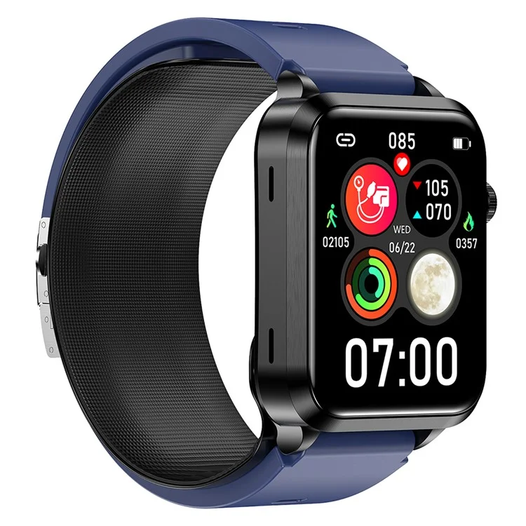 Reloj inteligente S11 1.91 pulgadas Precisión Monitor de salud eléctrico - Azul