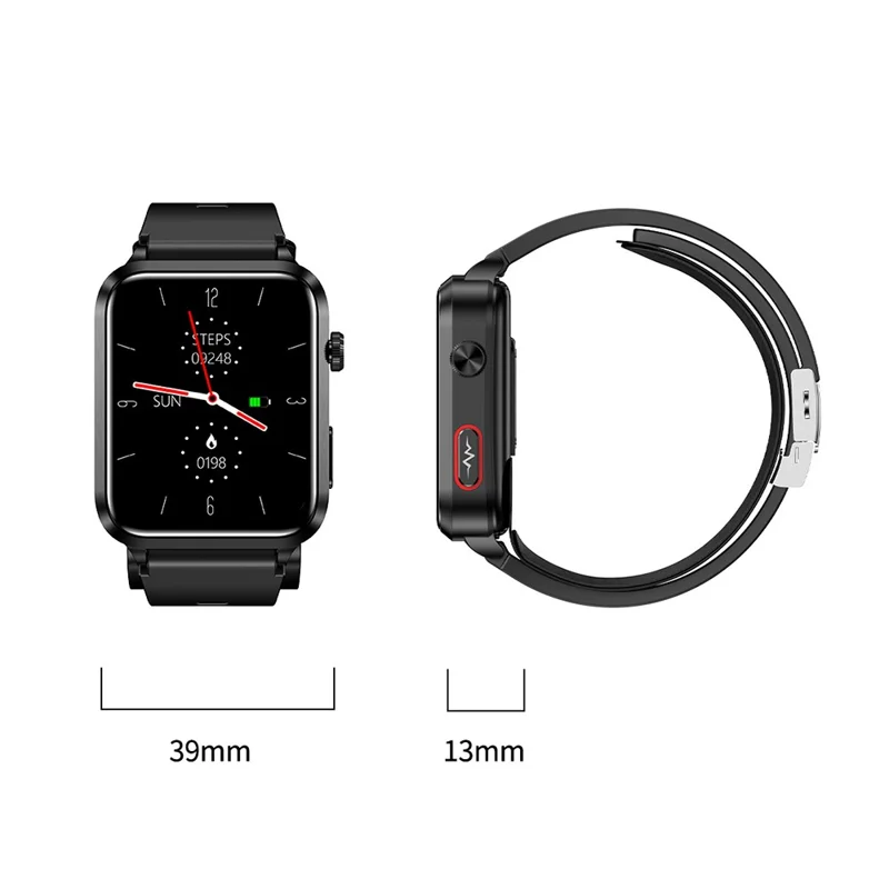 Reloj inteligente S11 1.91 pulgadas Precisión Monitor de salud eléctrico - Azul
