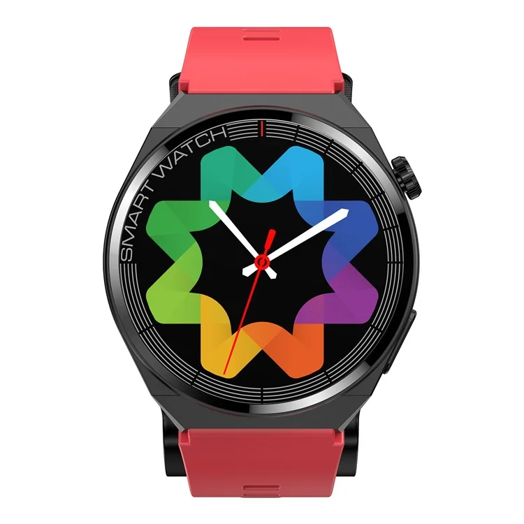TK62 1.42-inch Health Smart Watch Precision Blood Pressure and ECG Monitoring - Red
