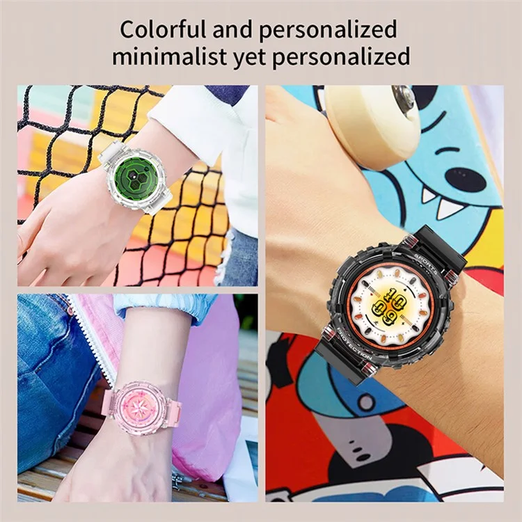 HT25 Fashion Couple Smart Watch Bluetooth-compatible Call Health Monitor Band - White