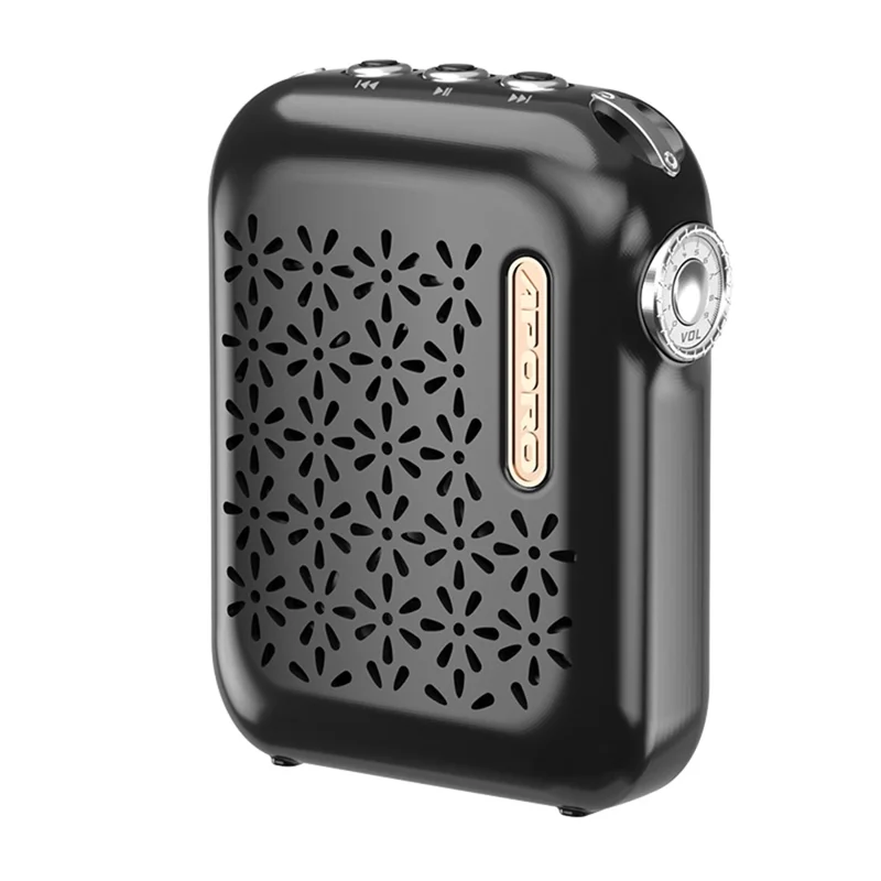 APORO T26 Bluetooth-kompatibel højttaler med ledning Lydforstærker Højere - Sort