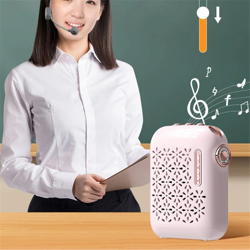 APORO T26 Bluetooth-compatible Speaker Wired Sound Amplifier Louder - White