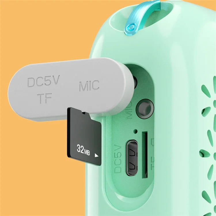 Altavoz inalámbrico Bluetooth APORO T26 2.4G portátil y mini amplificador de sonido - Rosa